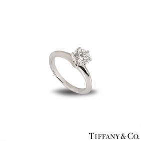 Tiffany & Co. Round Brilliant Cut Diamond Ring 1.06ct G/VS1 Tiffany & Co. Round Brilliant Cut Diamond Ring 1.06ct G/VS1